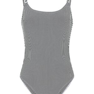 Badedragt- Stribet - L
