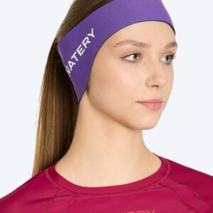 Watery earband til voksne - Raider - Lilla - Vinterbadning